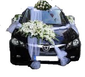  İstanbul Taksim çiçek gönderme  Çift çiçekli sünnet düğün ve gelin arabası süsleme