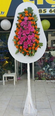Tek katlı düğün nikah açılış çiçeği  İstanbul Taksim çiçek , çiçekçi , çiçekçilik 