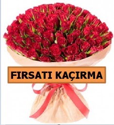 SON 1 GÜN İTHAL BÜYÜKBAŞ GÜL 101 ADET  İstanbul Taksim ucuz çiçek gönder  