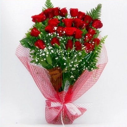Kız isteme buketi çiçeği sade 29 adet gül  İstanbul Taksim İnternetten çiçek siparişi 